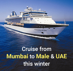 cruise from mumbai to male