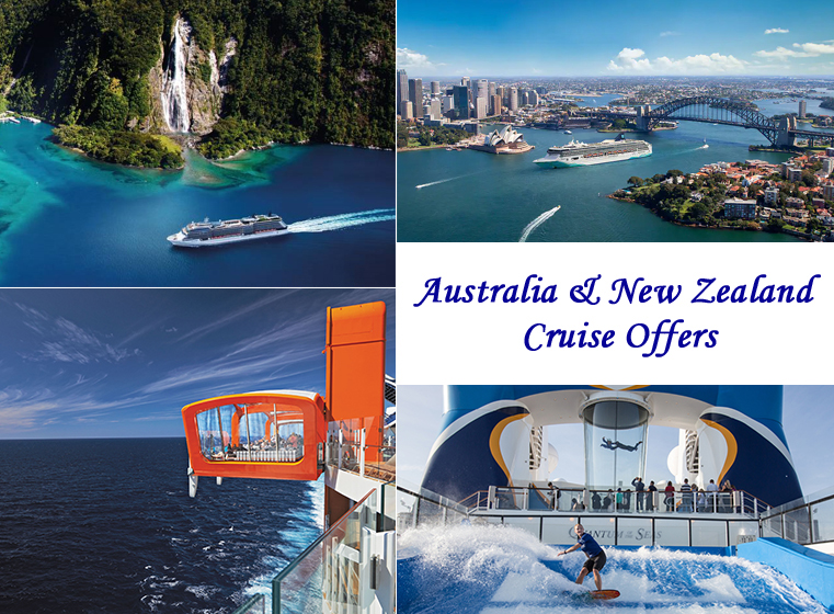 Cruises from Australia & New Zealand