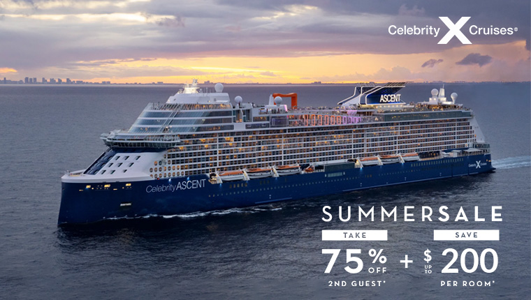 Celebrity Cruises: Summer Sale!